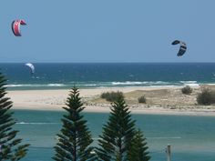 Sail boarding at Pumicestone Passage, Caloundra side, Sunshine Coast, QLD Gold Coast, Rockhampton