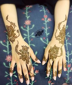 Brides, Latest Henna Designs, Mehndi Designs 2018