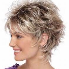 Layered Haircuts, Layered Haircuts For Women, Short Hair Wigs, Shag Hairstyles, Curly Hair Styles