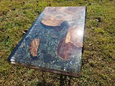 Resin Table Top, Diy Resin Table Tops, Diy Resin Table, Handcrafted Table