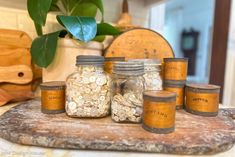 Discover 15 incredible ways to style apothecary jars in your kitchen 🌟! Get creative with seasonal decorations, unique organization, and charming accents. You'll fall in love with these ideas 💕! Follow for more stunning inspo 🚀. Jars, Mason Jars, Apothecary Jars, Decorative Soaps, Apothecary, Large Jar, Large Glass Jars, Seasonal Decor