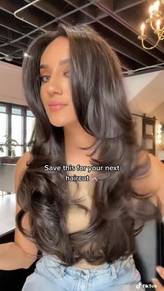 Layers In Long Hair, Choppy Layers For Long Hair, Long Layers With Bangs, Layered Haircuts For Medium Hair, Long Healthy Hair, Long Layered Haircuts, Layered Haircuts For Long Hair