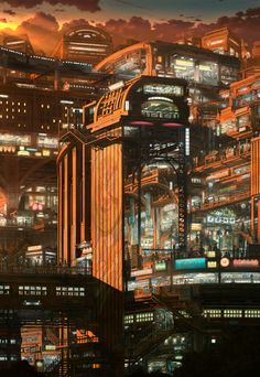 The Art Of Animation Concept Art, Retro, Cyberpunk City, Futuristic City, Cyberpunk Art, Futuristic