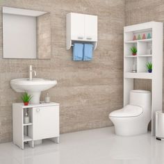 Resultado de imagen para tipos de muebles esquineros de madera para el baño Bathroom Furniture, Bathroom Interior, Bathroom Interior Design, Toilet Design, Madera, Small Space Bathroom Design, Small Space Bathroom, Small Bathroom