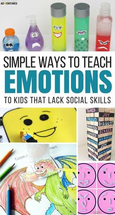 Super Fun Activities to Help Kids Recognize Big Emotions via @lemonlimeadv Coaching, Parenting Tips