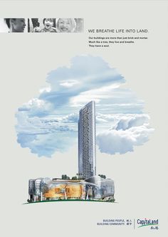 VISUAL only FOR CAPITALAND. Behance, Posters, Page Layout Design, Property Ad, Digital Advertising Design
