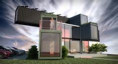 House Design, Architecture, Building A Container Home, Container Buildings, Shop House Plans, Shipping Container Buildings, Container Architecture