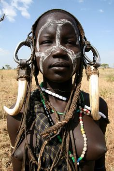 The Mursi tribe People, Interesting Faces, People Of The World