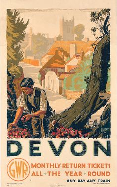 Devon - GWR - 1935 - (Brown)