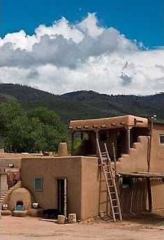 Spanish Style, Mexico, Pueblo House, Southwest, Taos Pueblo, Taos New Mexico