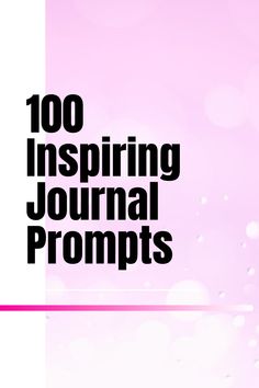 Journaling has the power to change your thoughts, and therefore your self-esteem and your confidence. Use these 100 unique journaling prompts to build your self-esteem and self-confidence. Mental Health, Gratitude Journal, Self Awareness, Daily Journal