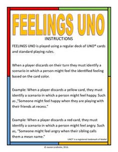 Turn the classic game of UNO into a counseling game that can help teach… Leadership, Counseling Games
