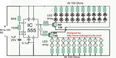 Simple Electronic Circuits, Power Supply Design, Led Drivers, Bicycle Lights, Electrical Wiring Colours