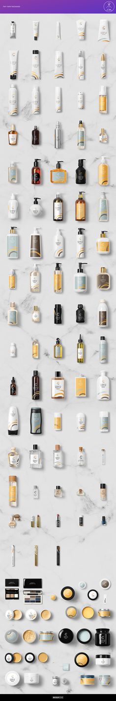 Cosmetic Packaging Branding MockUp  by Mockup Zone on @creativemarket Perfume, Mock Up, Cosmetic Packaging Design, Packaging Mockup, Cosmetic Packaging