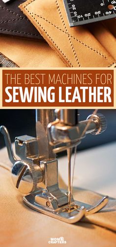 the best machines for sewing leather