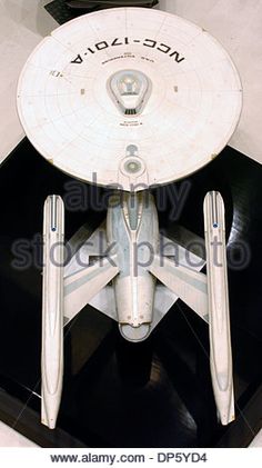 Sep 29, 2006; Manhattan, NY, USA; Enterprise-A model used in 'Star Trek: The Motion Picture', 'Star Trek II: The - Stock Photo Star Trek Iii, Star Trek Ii