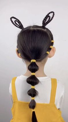 Toddler Hairstyles Girl, Kids Hairstyles, Easy Little Girl Hairstyles, Girls Hairstyles Easy, Hair Braid Videos, Toddler Hair
