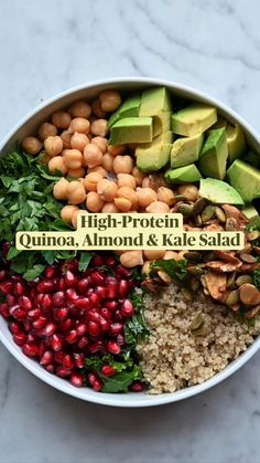 Nutrition, Protein, Bulgur, Quinoa, Quinoa Salad, Lunches, Healthy Recipes, Quinoa Recipes, Quinoa Salad Recipes