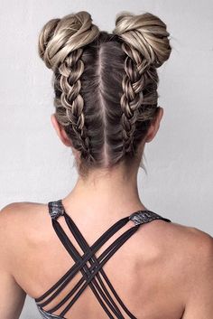 Amazing Braid Hairstyles for Christmas Party and other Holidays ★ See more: http://glaminati.com/christmas-party-braid-hairstyles/ Long Hair Styles, Plait Styles, Pretty Braided Hairstyles, Gorgeous Braids, Braid Styles, Cool Braids