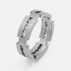 Razor – Vitaly US Metal, Piercing, Rings, Stainless Steel, Ringe, Ring, Band Rings, Rings For Men, Cuff Bracelets
