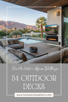34 Outdoor Decks Flaunt the Latest in Alfresco Tech Design