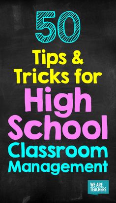 Classroom Management Tips, 10th Grade Classroom, High School Math Teacher, Classroom Routines, High School Classroom, Teaching High School, High School Classes, Secondary Teacher