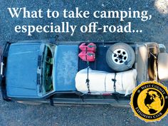What to take camping / overlanding. Our camp list from the West County Explorers Club. The complete checklist. Outdoor, Camping List, Ideas, Camping Checklist, What To Take Camping, Road Trip