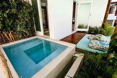 Swim up room | CABANAS TULUM HOTEL Architecture, Beach Pool, Plunge Pool