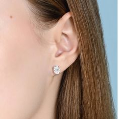 Simple and Stunning, These Oval Brilliant-Cut Diamond Studs Glisten From Every angle. The Carefully Matched Diamonds are Set In Four-Prong Baskets Of Gold For 360 Degree Sparkle. Piercing, Oval Diamond Earring, Diamond Earrings, Diamond Earrings Studs, Diamond Studs, Ring Designs, Oval Diamond, Brilliant Cut Diamond, Oval Earring