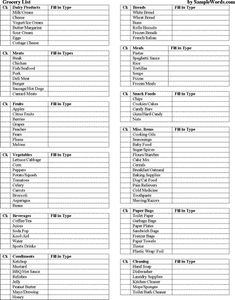 Printable Shopping List Organizer : Snacks, Grocery List Printable, Printable Shopping List, Budget Template Printable, Grocery Checklist, Budget Printables, Grocery Lists