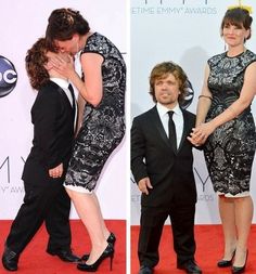 Peter Dinklage and wife Erica Drake, Game Of Thrones Dress, Funny Baby Faces, Game Of Thrones Poster, Game Of Thrones 3, Game Of Thrones Cast, Game Of Throne Actors, Dinklage, Peter Dinklage