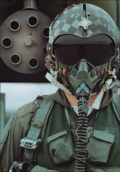 a man wearing a gas mask and goggles