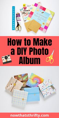 how to make a diy photo album