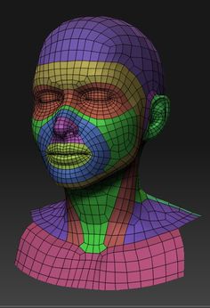 Topology – 29 фотографий Face Topology, Polygon Modeling, 3d Face, Human Head