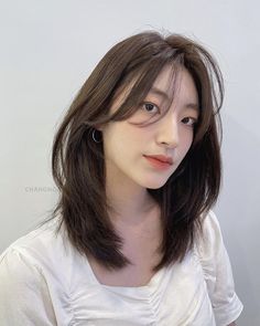 Balayage, Hair Style Korea, Korean Hair Color, Cut, Hair Cut Styles