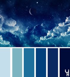 Artemis Interior, Shades Of Blue, Blue Colour Palette