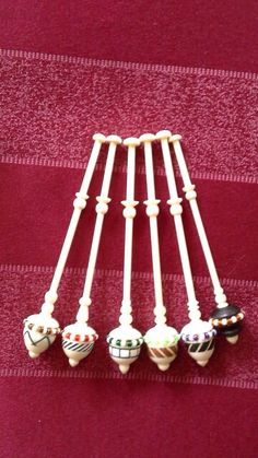 Bobby Pins, Fibre Art, Ball, Bruges, Point Lace, Hairpin, Vintage Antiques