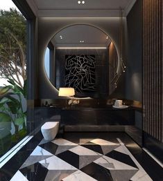 Interior Design, Luxury, Trendy Bathroom, Design Inspiration