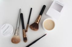 Japonesque solid brush cleanser review Powder Brush, Makeup Brushes, Beauty