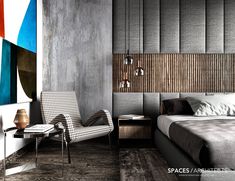 Contemporary Bedroom, Apartment Bedroom Design