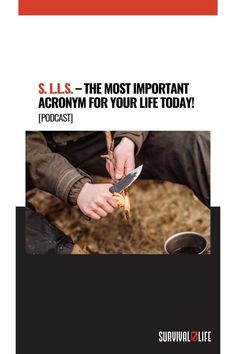 Join Craig as he gives us some key training tips on one of the most important acronyms in history, SLLS. Listen as we discuss SLLS – The Most Important Acronym For Your Life Today here https://bit.ly/3ttMV7g #SLLS #MostImportantAcronym #TheSurvivalShow History, Training Courses, Training Tips, Acronym, Budgeting