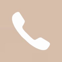 Beige Phone Logo, Brown Call Icon, Icon Phone