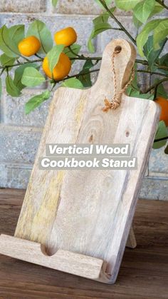 Wood Projects, Cook Book Stand, Cookbook Holder, Wood Diy, Weathered Wood, Farmhouse Crafts, Rustic Wood, Craft Booth, Wood Finish