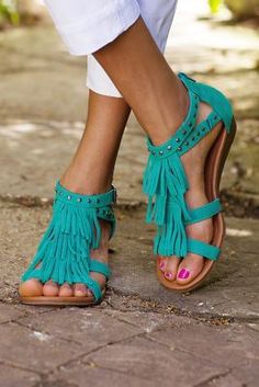 Zion Sandals - Minnetonka Sandals, Suede Fringe Sandals | Soft Surroundings Sandals, Slippers, Travel Shoes, Comfortable Sandals, Minnetonka Sandals, Sandals Summer, Shoe Boots, Sandal