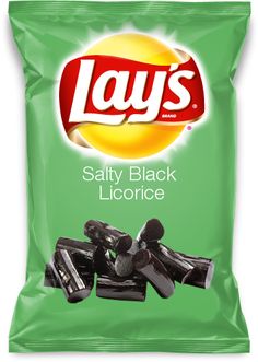 Salty Black Licorice is another great chip flavor idea.  Re-pin if you agree! Snacks, Foods, Sweets, Black Licorice, Salty, Flavors, Candies