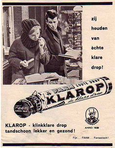 Vintage reclame Faam Klarop Vintage Ads, Old Dutch, Olds, Old Magazines, Pub