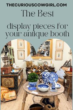 Have you ever hear the phrase “you have to spend money to make money”? I suggest you settle into the idea that you are going to have to spend a little money to get your booth set up and looking as inviting and professional as possible. No one wants to shop in a booth that looks like a mish-mash of stuff just thrown in together... Antique Booth Ideas Staging, Antique Booth Displays Inspiration, Vintage Booth Display Ideas, Antique Booth Displays, Antique Booth Ideas, Vintage Booth Display, Antique Mall Booth Ideas, Booth Displays, Vintage Store Displays
