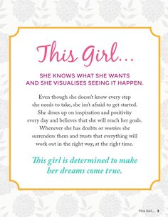 ISSUU - This Girl Means Business - Issue 12 by Female Entrepreneur Association Life Quotes, Inspirational Quotes, Daughters, Sayings, Motivational Quotes, Friends, Advice, Quotes To Live By