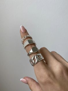 Chain Reaction Ring – EVRYJEWELS Bijoux, Rings, Outfits, Vintage, Piercing, Piercings, Jewell, Bling, Bold Rings