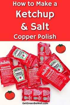 Quick and easy way to polish copper pots and pans without harsh chemicals. The necessary supplies are in your pantry right now! Easily clean copper decor in minutes.